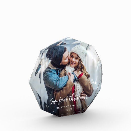 Combineer onze eerste kerstfoto blok O (Links)