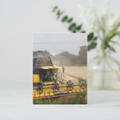 Combineoogst Briefkaart (Staand voorkant)