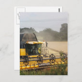 Combineoogst Briefkaart (Voorkant / Achterkant)