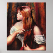 Combing Girl Poster (Voorkant)