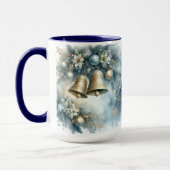 Combo Christmas Bell Mok, 15 oz Mok (Links)