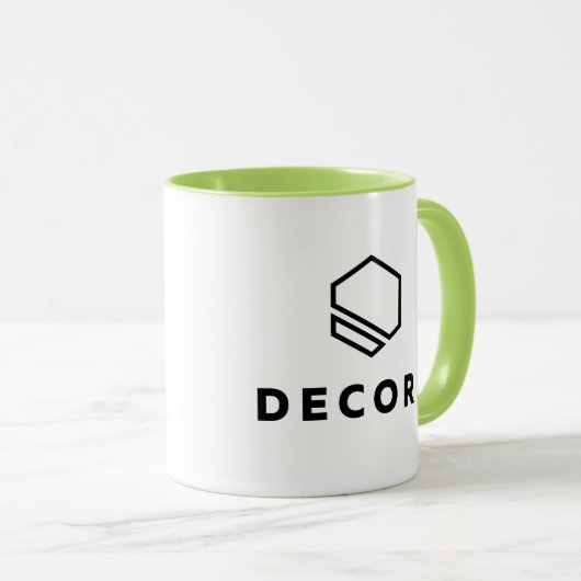 Combo-Mok - 11 oz, Limoen Mok (Voorkant rechts)