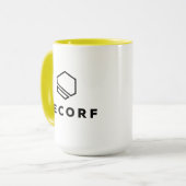 Combo Mok - 15 oz, geel (Voorkant links)