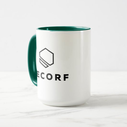 Combo Mok - 15 oz, groen (Voorkant links)