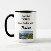 Combo Mok, 15 oz Ik heb geen therapie nodig Mok (Links)