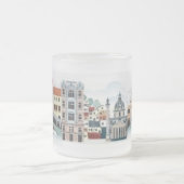 Combo Mok, 15 oz Matglas Koffiemok (Center)