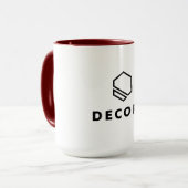 Combo-Mok - 15 oz, rood Mok (Voorkant links)