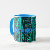 combo mok, 3D digitale ontwerp mok, ideaal Mok (Voorkant links)