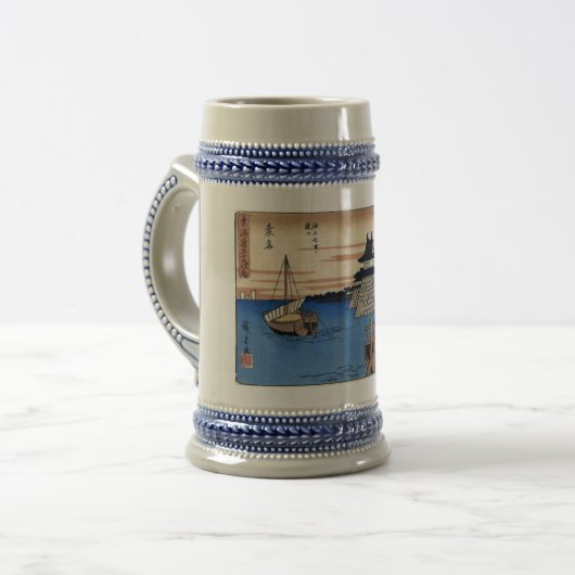 Combo-Mok, 444 ml Beer Stein Bierpul (Voorkant links)
