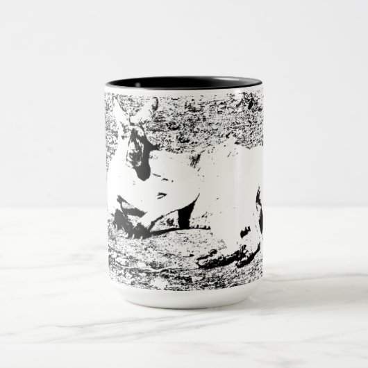 Combo-Mok, 444 ml Mok (Midden)