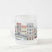 Combo mok, 450 ml matglas koffiemok (Voorkant links)