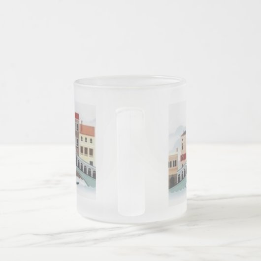 Combo mok, 450 ml matglas koffiemok (Handvat)