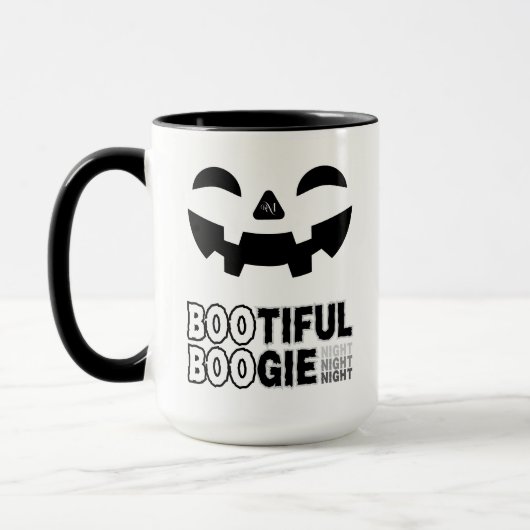 Combo mok 450ml : HALLOWEEN Gezicht (Links)