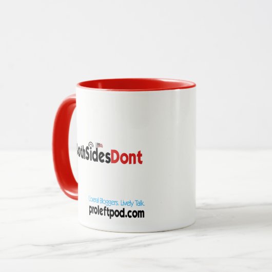 Combo-Mok - #BeideSidesDont Mok (Voorkant links)