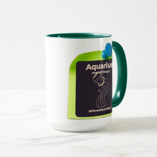 Combo Mok M11 #PinnedMyZodiac! Waterman (Voorkant rechts)