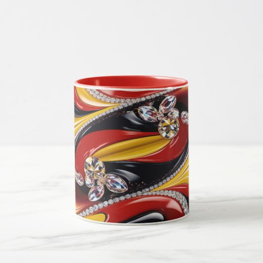 Combo Mok met Belgische kleuren (Midden)