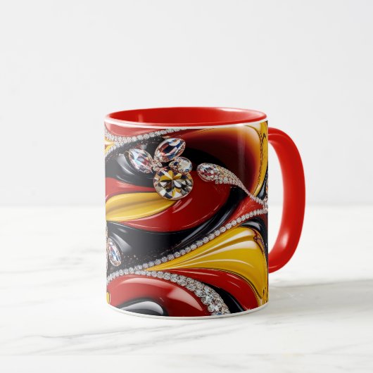 Combo Mok met Belgische kleuren (Voorkant rechts)