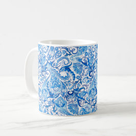 Combo Mok - Paisley in Blue en White