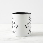 Combo Mug 11 oz (black on white) Mok (Midden)