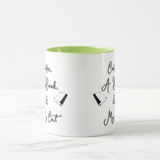 Combo Mug 11 oz (light green) Mok (Midden)