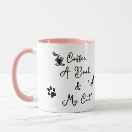 Combo Mug 11 oz (pink) Mok (Links)