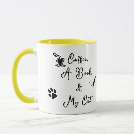 Combo Mug 11 oz (yellow) Mok (Links)
