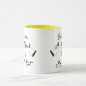 Combo Mug 11 oz (yellow) Mok (Midden)