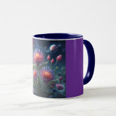 Combo Mug, 11oz (Twilight Flower-6) Mok (Voorkant rechts)
