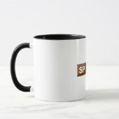 Combo Mug 325 ml zwart CHOCOLAT SPORT Mok (Links)