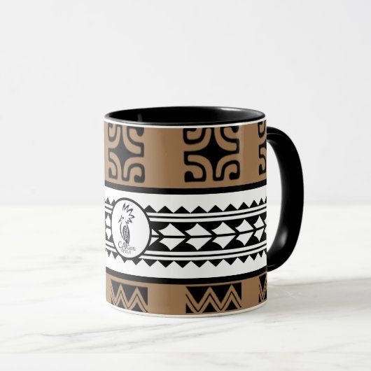 Combo mug Tribal Ethnic Mok (Voorkant rechts)