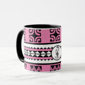 Combo mug Tribal Ethnic Mok (Voorkant links)