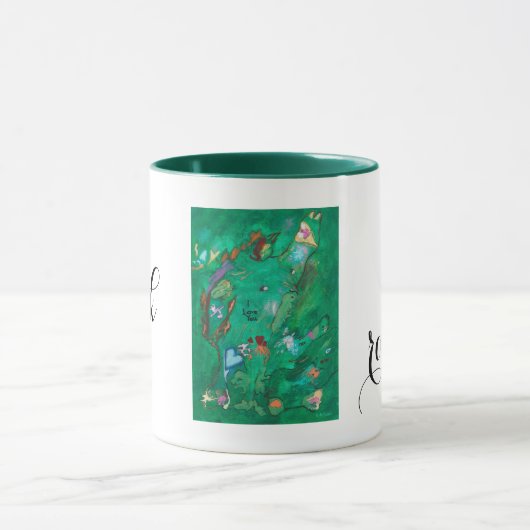 Combo mugg "Mugg Lek ha roligt" Mok (Midden)