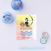 Combo Vrouw Archer, sterke vrouwen en Stemblauw Flyer (Enkel)