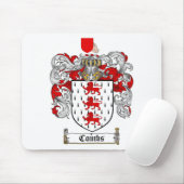 COMBS FAMILY CREST - COMBS COAT OF ARMS MUISMAT (Met muis)