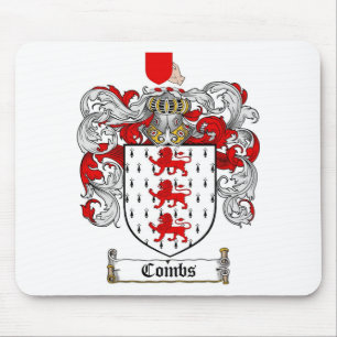 COMBS FAMILY CREST - COMBS COAT OF ARMS MUISMAT
