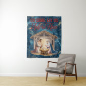 Come Adore Him Tapestry Wandkleed (In situ)