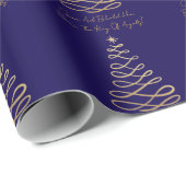 Come And Behold Him | Christmas Wrapping Paper Cadeaupapier (Rol Hoek)