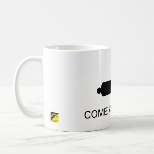 COME AND TAKE IT MUG  KOFFIEMOK (Links)