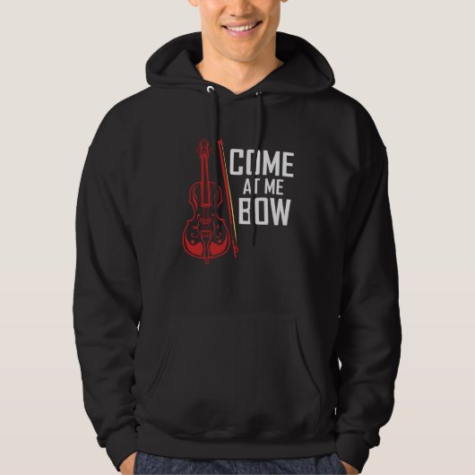 Come At Me Bow  Cello Hoodie (Voorkant)