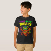 Come At Me Breaux Crawfish Mardi Gras Carnival Men T-shirt (Voorkant volledig)