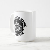 Come Back Home Koffiemok (Voorkant links)