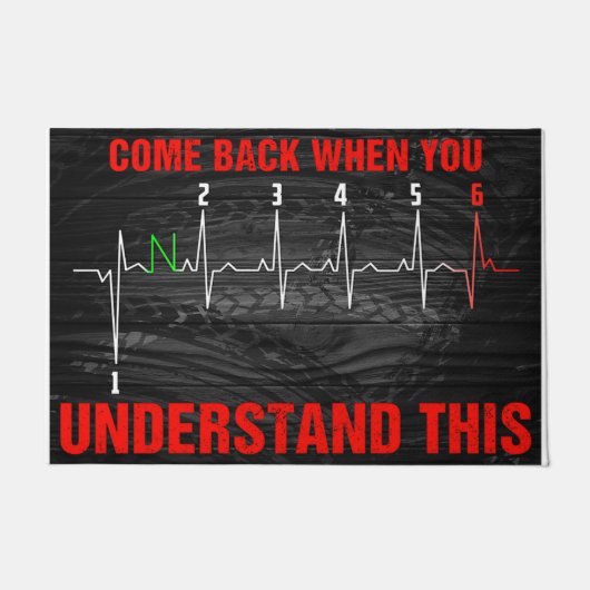 Come Back When You Understand This Deurmat (Voorkant)