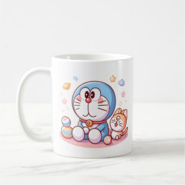 Come Come Cat And Doraemon Koffiemok
