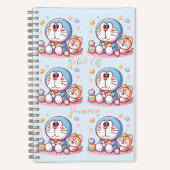Come Come Cat And Doraemon Notitieboek (Voorkant)