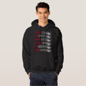 Come on baby light my fire hoodie (Voorkant volledig)