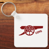 Come On You Gunners COYG Sleutelhanger (Voorkant)