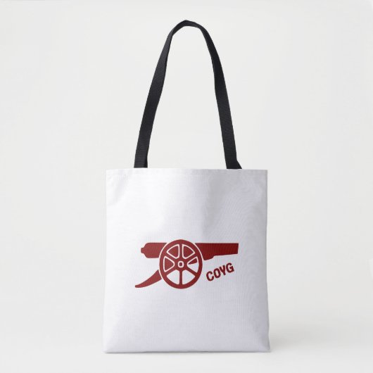 Come On You Gunners COYG Tote Bag (Voorkant)