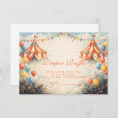 Come One Come All Diapper Raffle Informatiekaartje (Voorkant / Achterkant)