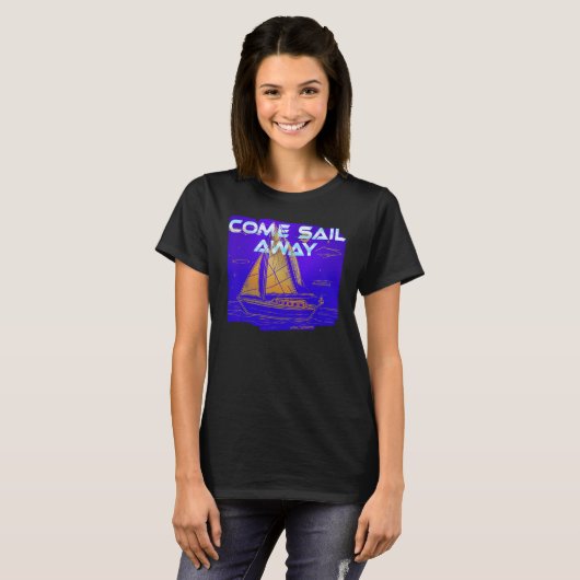 COME SAIL AWAY T-SHIRT (Voorkant volledig)