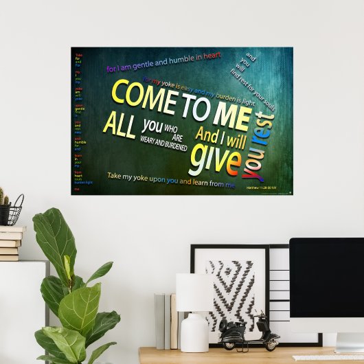 Come to me poster (Thuiskantoor)